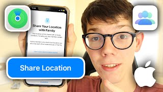 How To Share Your Location Through Family Sharing  Full Guide [upl. by Nilknarf]