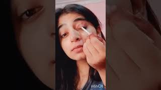 Eye makeup hacks eyemakeup nehanehu950 makeup shortsviral youtubeshorts [upl. by Florida270]