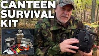 CANTEEN SURVIVAL KIT  Lightweight amp Wilderness Ready [upl. by Tertia]