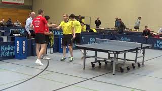 Flemming Hoermann T 5 Hippler Suzuki 20221106 Hilpoltstein Koeln 2 Liga Table Tennis 8 [upl. by Olrac528]