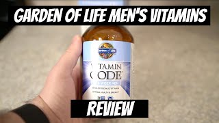 Are These The BEST Mens Multivitamins Garden of Life Mens Multivitamins Review [upl. by Isak]