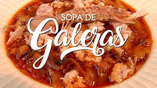 ✅ Receta de SOPA DE GALERAS 👍 [upl. by Ynehpets]