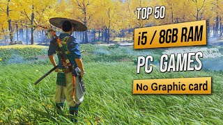 Top 50 Games for Intel i3 4Gb ram No Graphics Card [upl. by Brear414]