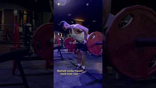 Barbell under hand bent over row [upl. by Dallon901]