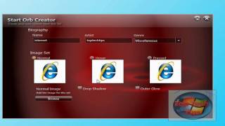 How To Create a Windows 7 Start orb [upl. by Elleuqar]