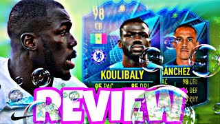 JE TESTE LE BOSS  KALIDOU KOULIBALY  PLAYER REVIEW TOP DC DU JEU  BUG ALEXIS SANCHEZ FIFA 22 [upl. by Reyotal83]