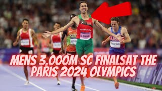 Mens 3000M Steeplechase At The Paris 2024 Olympics [upl. by Arhez]