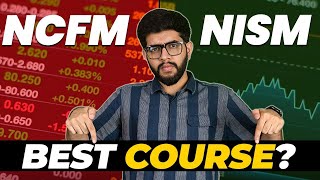 NISM Best Course  NCFM vs NISM  Best Finance Course [upl. by Ramirol]