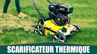 LE MEILLEUR SCARIFICATEUR THERMIQUE – Texas Pro Cut 400TG [upl. by Horgan]