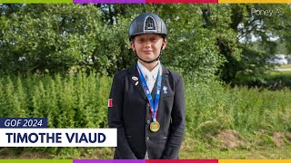 Retour sur le Grand Prix de dressage avec le nouveau champion de France Timothé Viaud [upl. by Bartholemy]