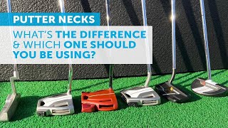 PUTTER NECKS  Whats the difference and which one should YOU be using [upl. by Theobald554]