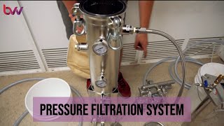 Pressure Filtration System Demo [upl. by Harlow927]