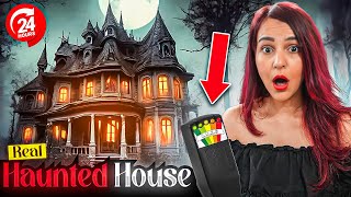 We LIVED in a REAL HAUNTED HOUSE for 24 HOURS 😨 GHOST VIDEOPROOF [upl. by Binky]