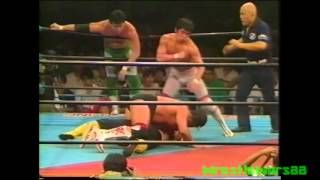 Rude Gordy and Williams vs Misawa Kawada and Kikuchi [upl. by Leelah]