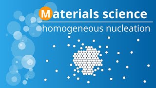 Homogeneous nucleation solidification of metal melts [upl. by Nnylahs713]