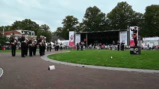 3 Oktober 2024 Pleintaptoe Drumfanfare Laurentius Voorschoten wwwleidseglibbernl [upl. by Kelly]