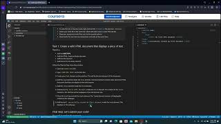 Programming Assignment Creating an HTML Document week 2 by Coursera [upl. by Hewet39]
