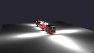 FireTech AGI32 Rendering [upl. by Pepito]