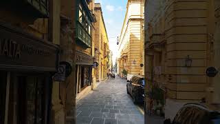 Melita street Valletta hymntothesea travel mountains nature beautiful [upl. by Amargo3]