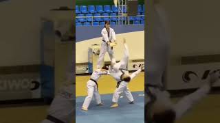 Taekwondo voador carloscostatkdoficial tkdbrasil martialarts taekwondobrasil [upl. by Kowalski516]