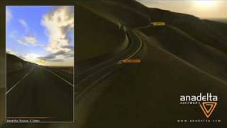 Video produced by Anadelta Tessera  Mountain side road visibility 2 [upl. by Teews922]