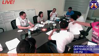 DPWH Apayao 2nd DEO Procurement LS Live Stream [upl. by Vinni73]