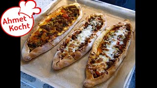 Rezept Pide  Ahmet Kocht  türkisch kochen  Folge 17 [upl. by Hafital990]