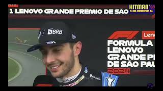 Esteban ocon post race Interview in sao Paulo grand prix [upl. by Nairda]