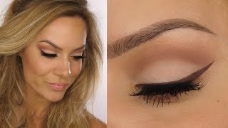 Nude Soft Cut Crease  Matte Natural Eye Makeup Tutorial  Shonagh Scott  ShowMe MakeUp [upl. by Stallworth942]