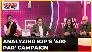 India Today Analysis Of PM Modis Abki Baar 400 Paar Campaign For 2024 Election [upl. by Rehpotsyrhc]