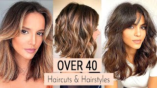 6 Haircuts and Hairstyles for Women Over 40 That Will Make You Look 10 Years Younger [upl. by Etselec]