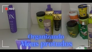 organizando meus protudos [upl. by Daenis]