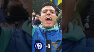 INTERVENEZIA 10  LIVE REACTION inter intervenezia seriea livereaction calcio shorts [upl. by Averyl446]