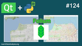 Display Folium Maps in PyQt5  PyQt5 Tutorial [upl. by Forkey]