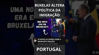 BRUXELAS ALTERA POLÍTICA DA IMIGRAÇÃO [upl. by Sigrid74]