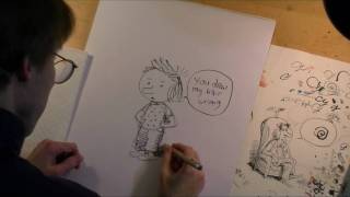 Richard Thompson drawing Cul de Sacs Alice [upl. by Gnurt933]