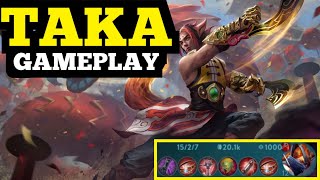 TAKA WP  VAINGLORY 3V3 [upl. by Aihsak]