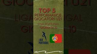 🇵🇹 Top5 u21 della decima giornata di Liga Portugal calcio football [upl. by Dayna]