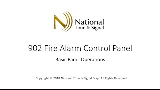 902 Fire Alarm Control Panel Training [upl. by Bauske]