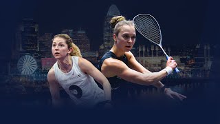 LIVE SQUASH  SF  Bahl and Gaynor Cincinnati Gaynor Cup 2024 [upl. by Helsell261]