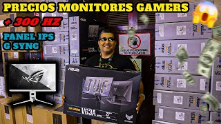 PRECIOS DE MONITORES PARA GAMING 😎  300 HZ 😱 2K PANEL IPS🥵  ACTUALIZADO 2024 🤓 [upl. by Cormack719]