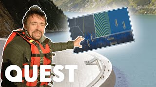 The Physics Behind And Inside The Kölnbrein Dam  Richard Hammond’s Big [upl. by Ggerk]