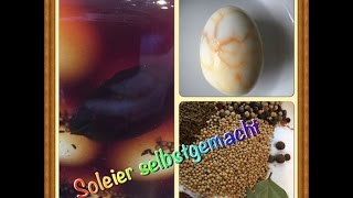 Soleier lecker würzig selbst hergestellt  Eingelegte Eier  Soleier DIY [upl. by Trevorr727]