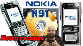 Retro recenze Nokia N91  Frajerka s pevným diskem a WiFi přišla pozdě [upl. by Hevak]