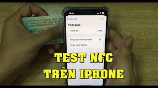 Cách test nfc trên iphone mới nhất 2024 [upl. by Nodgnal704]