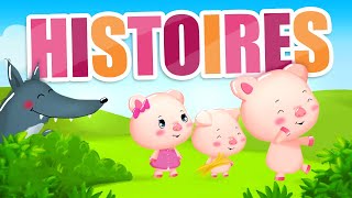 Les 3 petits cochons  Histoire pour Enfants [upl. by Etnahsal251]