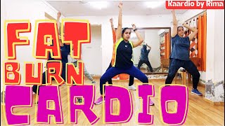 FAT BURN🔥CARDIO  Dance workout to lose weight at Home  25 Kgs Weight loss KaardioByRima [upl. by Damas418]