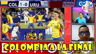 REACCION PERUANA AL COLOMBIA VS URUGUAY COPA AMERICA ESTADOS UNIDOS 2024 SEMI FINAL PARTE 2 [upl. by Yelnikcm]