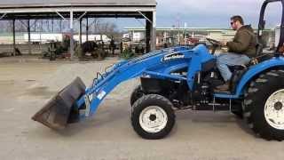 2002 NEW HOLLAND TC45D 4WD TRACTOR WITH 17LA QUICKTACH FRONT LOADER ONLY 1597 HOURS [upl. by Claiborn]