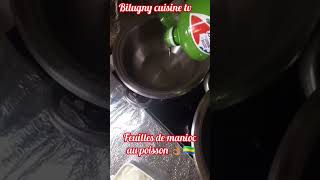 Préparez avec moi les feuilles de manioc au poisson « Mayagäh na batchui » cuisinegabonaise 👌🏽🇬🇦 [upl. by Atnoled]